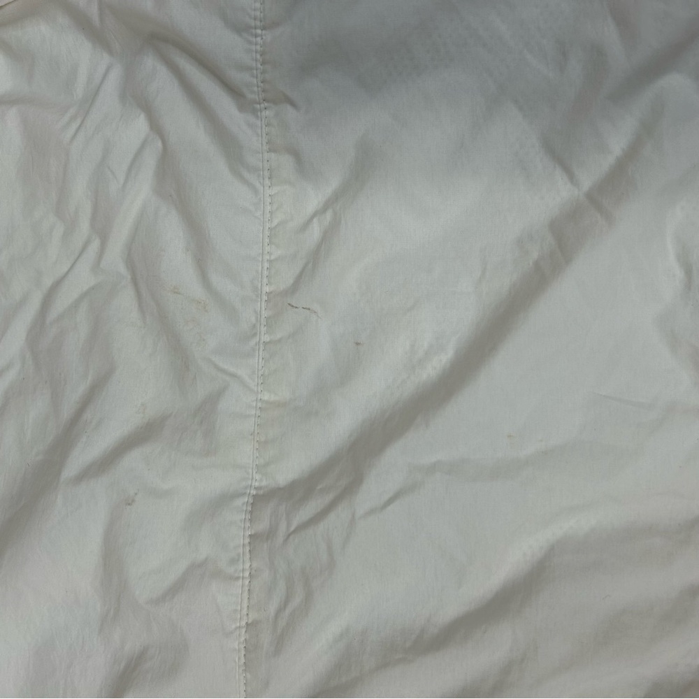 Adidas Men’s Windbreaker Lightweight Jacket Size Medium USA Gray White #2947 - Picture 3 of 11